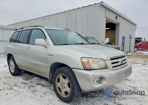 2004 Toyota Highlander from USA, damaged, VIN JTEEP21AX40060907
